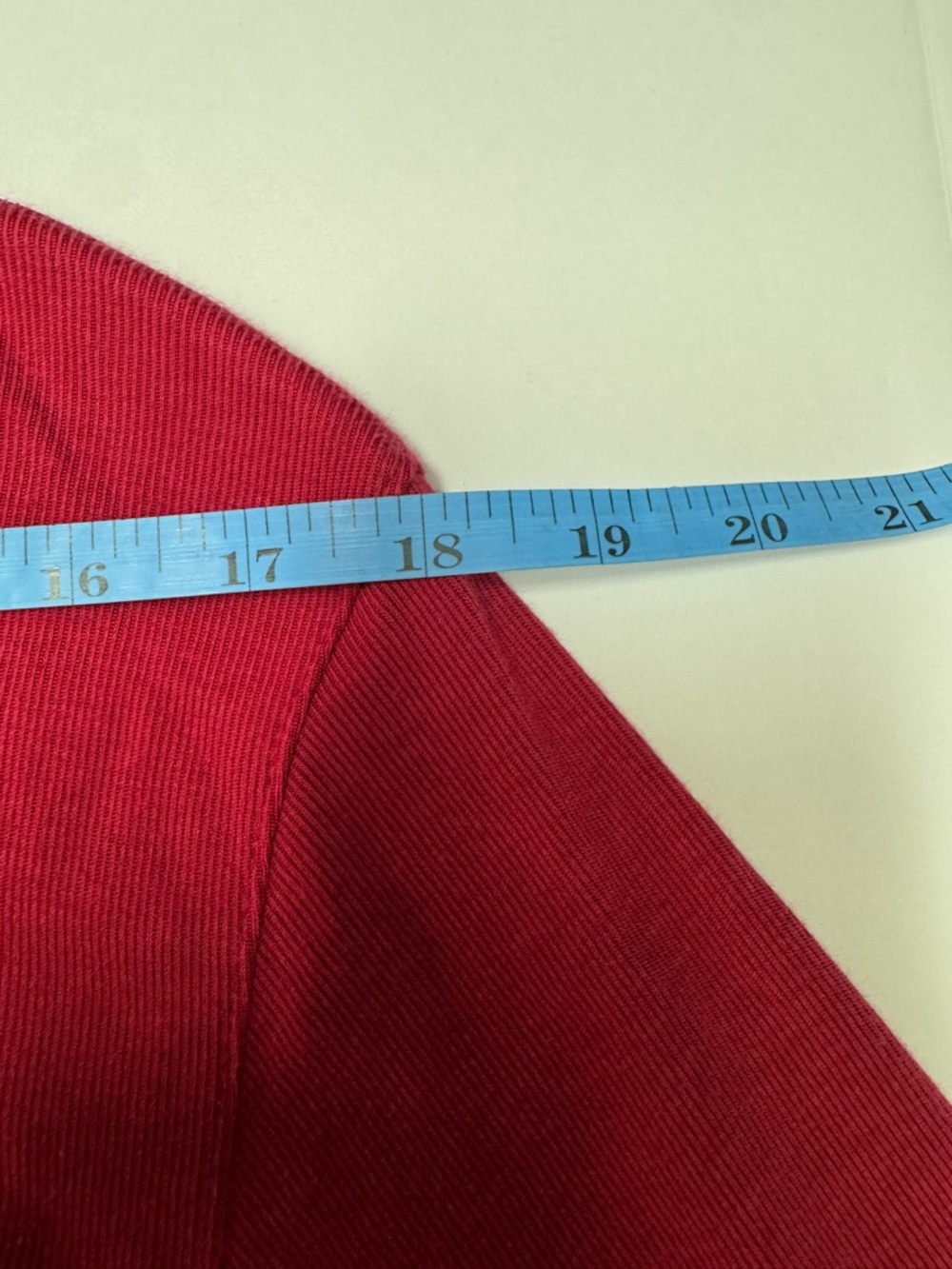 Talbots Raspberry Ribbed Long Sleeve Top - Picture 8 of 10
